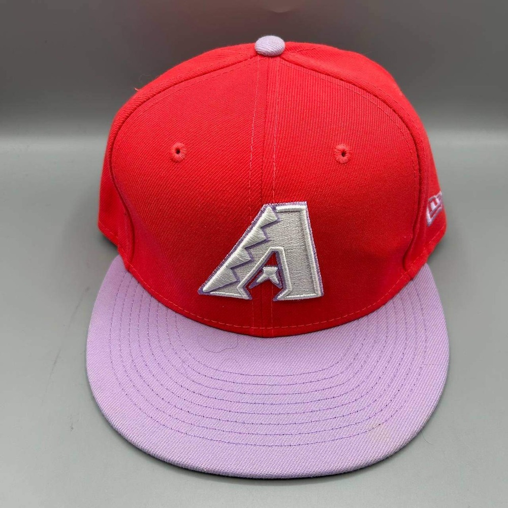 Arizona Diamondbacks MLB Hat Men Red Purple 9Fifty New Era Snap Back Cap Wool